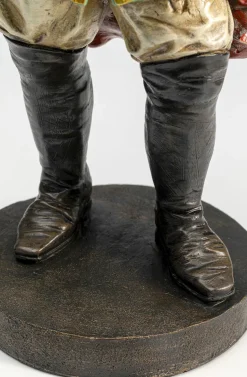 Figurka Dekoracyjna Sir Frenchie Standing 18x41 Cm Kolorowa