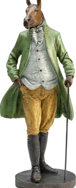 Figurka Dekoracyjna Sir Horse Standing 18x44 Cm Kolorowa