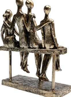 Figurka Dekoracyjna Sitting Break 20x24 Cm Złota