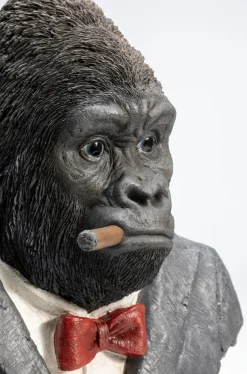 Figurka Dekoracyjna Smoking Gorilla 40x48 Cm