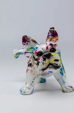 Figurka Dekoracyjna Splash Bulldog 32x21 Cm Kolorowa