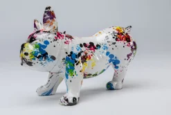 Figurka Dekoracyjna Splash Bulldog 32x21 Cm Kolorowa