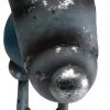 Figurka Dekoracyjna Stalowa Pies Robot 52x60 Cm