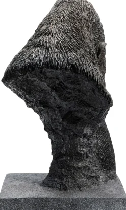 Figurka Dekoracyjna Thinking Gorilla Head 29x49 Cm