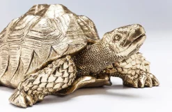 Figurka Dekoracyjna Turtle 26x20 Cm Złota