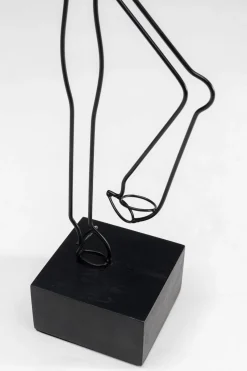 Figurka Dekoracyjna Wire Horse 32x51 Cm Czarna