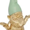 Figurka Dekoracyjna Zwerg Meditation 15x19 Cm Złota