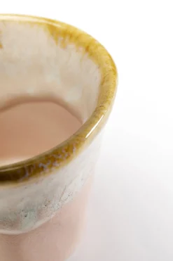 Filiżanka Do Espresso Kamionkowa Różowa 92 Ml