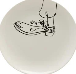 Filiżanka Ze Spodkiem Porcelana Ręcznie Malowana 160 Ml Banan