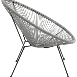 Fotel Acapulco 73x85 Cm Szary