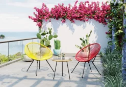 Fotel Acapulco 73x85 Cm Wiśniowy