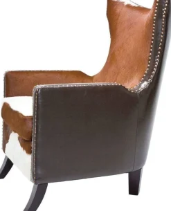 Fotel Denver Cow 76x107 Cm Skóra Naturalna