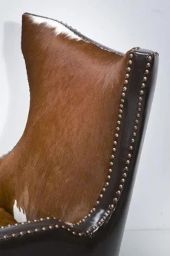 Fotel Denver Cow 76x107 Cm Skóra Naturalna
