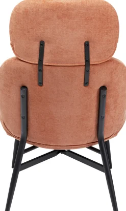 Fotel Elodie 67x105 Cm Jasnobrązowy - Nogi Czarne