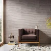 Fotel Loft 81x70 Cm Brązowy
