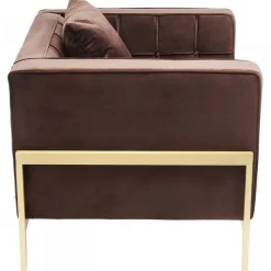 Fotel Loft 81x70 Cm Brązowy