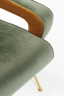 Fotel Luna High 74x93 Cm Zielony