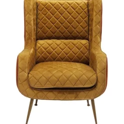 Fotel Nonna 71x97 Cm Musztardowy