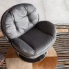 Fotel Obrotowy Cosy 81x84 Cm Szary