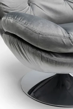 Fotel Obrotowy Cosy 81x84 Cm Szary