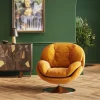 Fotel Obrotowy Cosy 81x84 Cm Bursztynowy