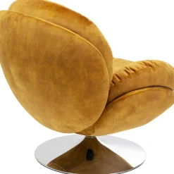 Fotel Obrotowy Cosy 81x84 Cm Bursztynowy