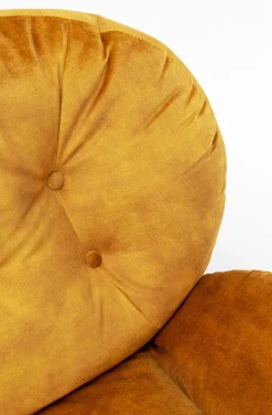 Fotel Obrotowy Cosy 81x84 Cm Bursztynowy