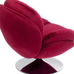 Fotel Obrotowy Cosy 81x84 Cm Jagodowy