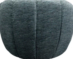 Fotel Obrotowy Nowoczesny Niebieski Do Salonu 86x72 Cm