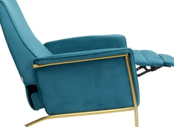 Fotel Rozkładany Lazy Velvet 70x104 Cm