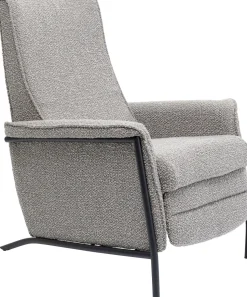 Fotel Rozkładany Nicky 72x104 Cm Recliner Szary