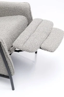 Fotel Rozkładany Nicky 72x104 Cm Recliner Szary