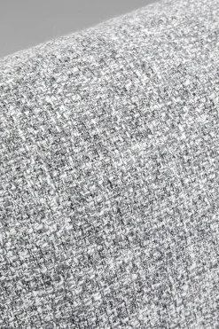 Fotel Szeroki W Kolorze Szarym Nogi Stalowe Czarne 126x88 Cm