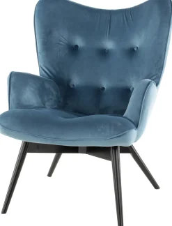 Fotel Vicky 73x94 Cm Niebieski