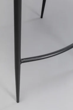 Hoker W Kolorze Niebieskim Rama Czarna Stalowa 77 Cm