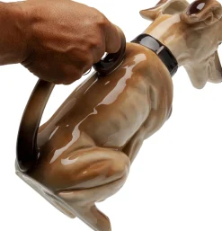 Karafka Brązowa 1,2 L Motyw Zwierzęcy Pies