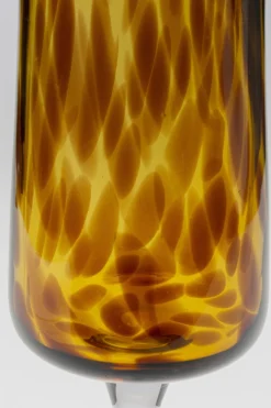 Kieliszek Do Szampana Brązowy 210 Ml Nóżka Transparentna