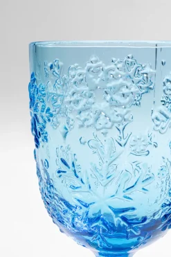 Kieliszek Do Wina Z Niebieskiego Szkła 360 Ml