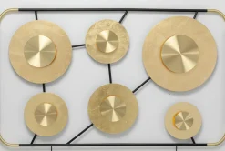Kinkiet Disc 185x110 Cm Złoty