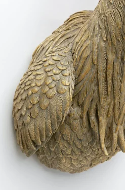 Kinkiet Heron 26x62 Cm Złoty