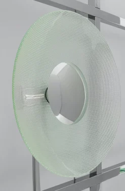 Kinkiet Ufo 186x140 Cm Srebrny