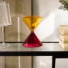 Klepsydra Timer Ø12x18 Cm 3 Min. Czerwono-pomarańczowa