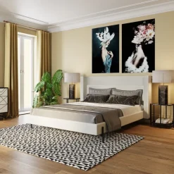Łóżko Tivoli 160x200 Cm Ecru