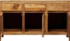 Komoda Brooklyn 145x85 Cm Jasnobrązowa