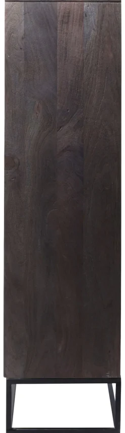 Komoda Circulo 120x150 Cm Czarno-złota