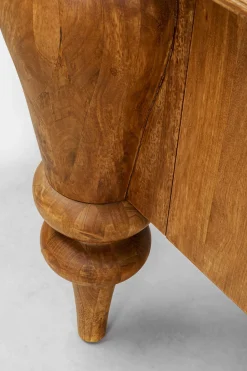 Komoda 3-drzwiowa Z Litego Drewna Mango 200x88 Cm