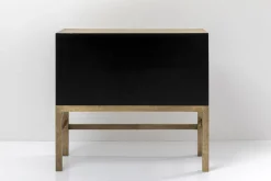 Komoda Ekskluzywna Z Szufladami Antyczne Złoto Ręczne Wykonanie 110x105 Cm