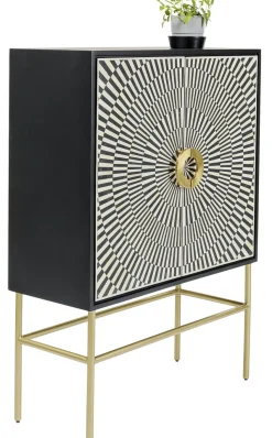 Komoda Electro 100x140 Cm Czarna