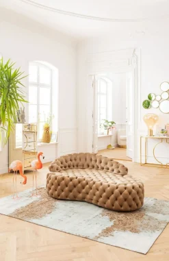 Komoda Luxury Gold 5 49x110 Cm Szampańska