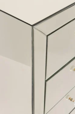 Komoda Luxury Gold 5 49x110 Cm Szampańska